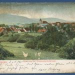 Hildburghausen Gesamtansicht, gelaufen 1904, Mängel (AK5887)