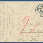 Chemnitz Carolastraße Blick zum Theater, gelaufen 1913 als Feldpost (AK5883)