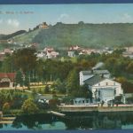 Bad Kösen Naumburg Blick von der Saline, gelaufen 1912 (AK5882)