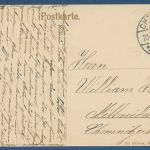 Chemnitz Carolastraße Blick auf Theater und Petrikirche, gelaufen 1912 (AK5881)