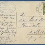 Königssee Einfahrt zum Malerwinkel, gelaufen 1910 (AK5877)