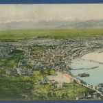 Bregenz am Bodensee Gesamtansicht Luftbild, gelaufen 1908 (AK5867)