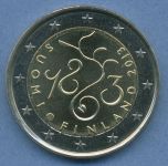 Finnland 2 Euro 2013 150 Jahre Parlament, vz/st (m4928)