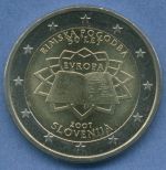 Slowenien 2 Euro 2007 Römische Verträge, st (m1488)