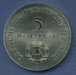 DDR 5 Mark 1984, Freiherr von Lützow, J 1599 vz/st (m3204)