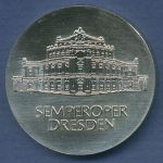 DDR 10 Mark 1985 Semperoper Dresden, J 1600 vz/st (m3215)