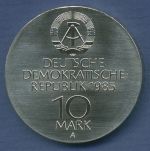 DDR 10 Mark 1985 Semperoper Dresden, J 1600 vz/st (m3215)