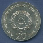 DDR 20 Mark 1974 Immanuel Kant, J 1549 vz/st (m3374)