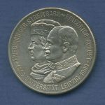Sachsen 2 Mark 1909 E, 500 Jahre Universität Leipzig, J 138, fast st (m6911)