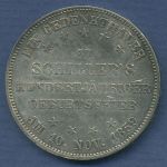 Frankfurt Stadt Taler 1859 Schillers 100. Geburtstag, J 50 vz+ kl.Kratzer (m6904)