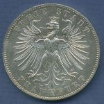 Frankfurt Stadt Taler 1862 Schützenfest, J 51, vz/vz+ (m6905)