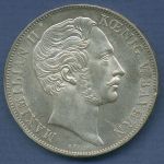 Bayern Doppelgulden 1855 Mariensäule, Maximilian II., J 84 vz/st (m6908)