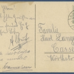 Nordseebad Borkum Sturmflut vor der Wandelhalle, gelaufen 1925 fleckig (AK1250)