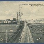 Nordseebad Horumersiel-Schillig Marine-Signal-Station, gelaufen 1929 (AK1263)