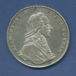 Salzburg Taler 1777 M, Hieronimus Graf von Colloredo 1772-1803, vz (m1340)