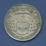 Salzburg Taler 1777 M, Hieronimus Graf von Colloredo 1772-1803, vz (m1340)