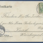 Jenbach im Inntal Tiroler Hochalpen, gelaufen 1902 (AK1275)