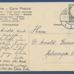 Berlin Charlottenburg am Lützow, gelaufen 1906 (AK1457)