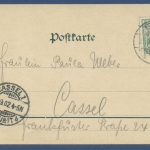 Bad Ems Die Wandelbahn, gelaufen 1902 nach Schweden (AK1407)