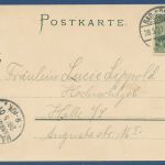 Bad Kösen Die Rudelsburg, gelaufen 1901 (AK5842)