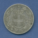 Italien 2 Lire 1887 Umberto I., sehr schön (m1524)