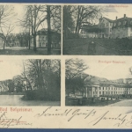 Gruß aus Hofgeismar Prediger-Seminar Siechenhaus, gelaufen 1904 (AK1557)