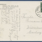 Waldesruh Weserpartie Raddampfer Kronprinz Wilhelm, gelaufen 1936 (AK1705)