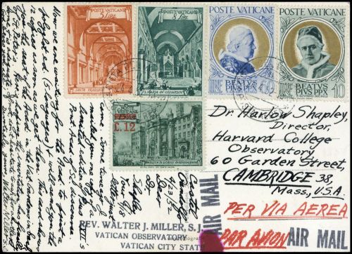 1952, Vatikanstaat, 175, 176, Brief