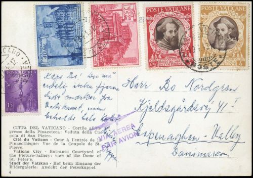 1948, Vatikanstaat, 155 u.a., Brief