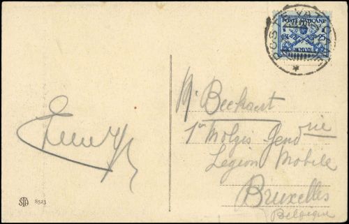 1930, Vatikanstaat, 4, Brief
