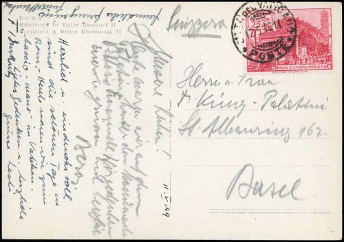 1949, Vatikanstaat, 155, Brief