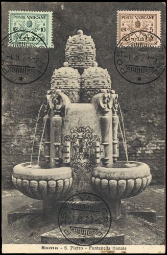 1929, Vatikanstaat, 1, 2, Brief