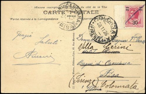 1926, Monaco, 106, Brief