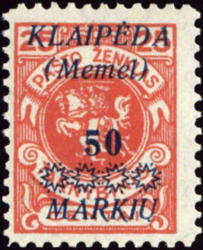 1923, Memel, 138, **