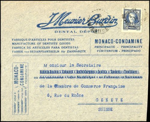 1934, Monaco, 119, Brief