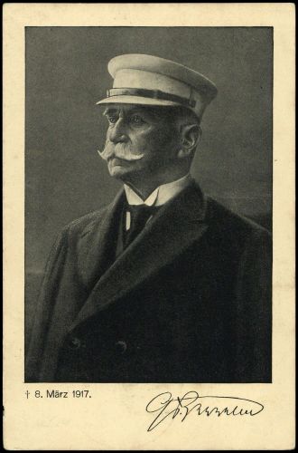 1917, Zeppelin,Zeppelin Postkarten,Portraitkarten, Brief