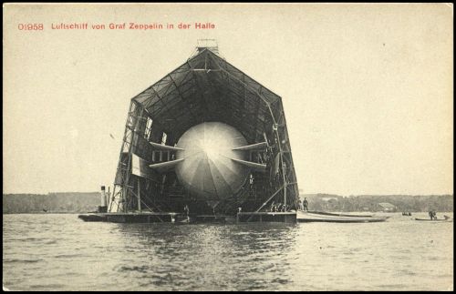 Zeppelin,Zeppelin Postkarten,1900-1914, Brief