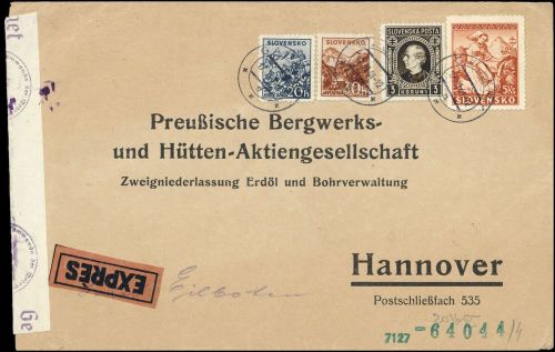 1941, Slowakei, 42, 45, 73, 74, Brief