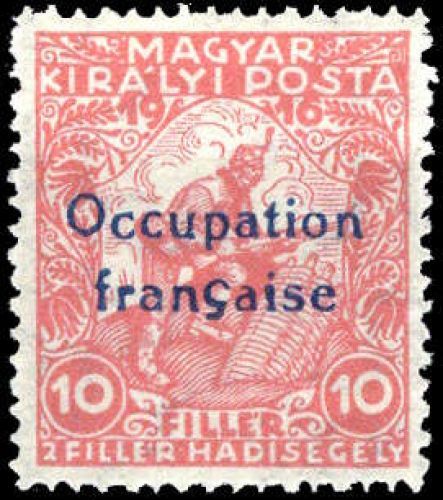 1919, Ungarn Besetzung Arad, 3, *