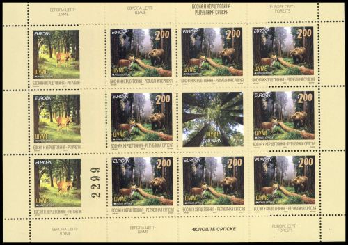 2011, Bosnien-Herzegowina Serbische Rep., 525-26 KB, **