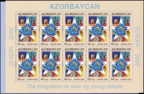 2006, Aserbeidschan, 638-39 KB, **