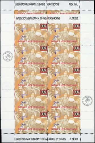 2006, Bosnien-Herzegowina (Republik), 437-38 KB, **