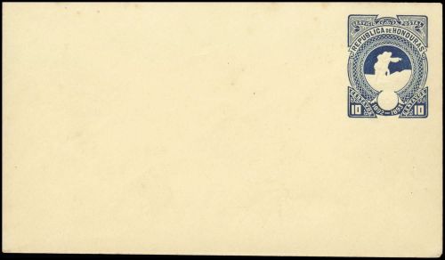 1892, Honduras, U 10, Brief