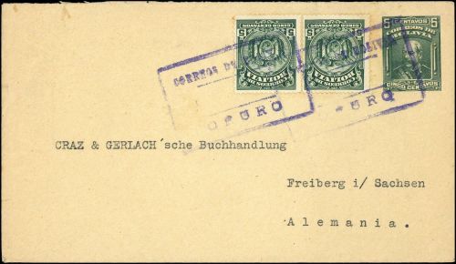 1912, Bolivien, U 12, Brief