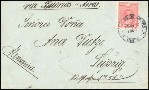 1899, Bolivien, 63, Brief