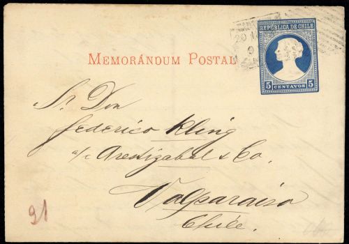 1900, Chile, UB 2, Brief