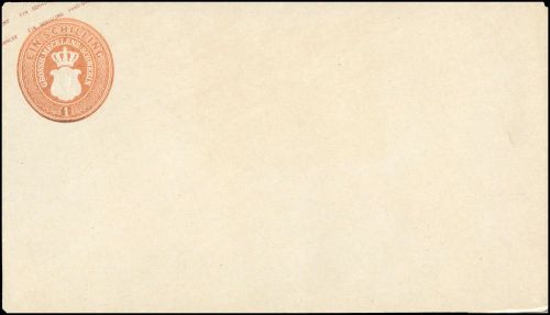 1864, Altdeutschland Mecklenburg Schwerin, U 9, Brief