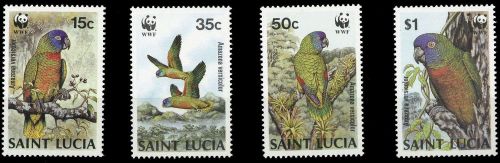 1987, St. Lucia, 909-12, **
