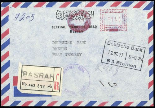 1977, Irak, Brief