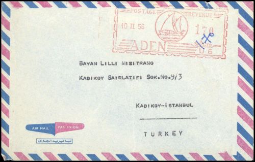 1956, Aden, Brief
